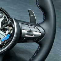 Volant de voiture en cuir LED en stock pour BMW F30 F10 F15 F36 F20 F22 F25 F32 M3 M5 X5 E46 E70 E90 E91 M Volant sport