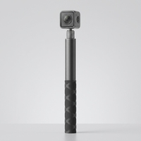 Insta360 Original 114cm Selfie Stick Sports Action Camera Accessoires Métal Plastique Compatible avec X4 X3 Go3 Ace Pro