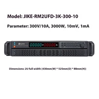 ETOMMENS 300V10A 3000W Catu Daya Digital Rak 2U Presisi Tinggi yang Dapat Diprogram, Rentang Penuh, Single Modbus/SCPI Industrial