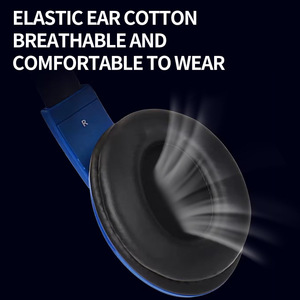 HIFI Surround filaire <span class=keywords><strong>casque</strong></span> supra-auriculaire <span class=keywords><strong>sans</strong></span> Microphone léger pliable stéréo basse <span class=keywords><strong>casque</strong></span> casques 3.5mm pour ordinateur portable - Product Image 5