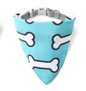 Venta al por mayor accesorios para mascotas bufanda ajustable personalizado lindo suave pañuelo hebilla lujo perro triángulo mascota Bandana Collar - Product Image 4