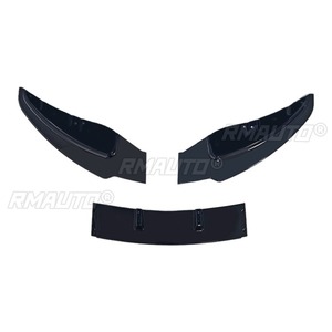 3 piezas de alerón delantero para coche, difusor de parachoques, pieza de modificación para BMW Serie 1 E81 2009-2011, protector de parachoques. - Product Image 4