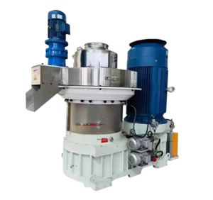 Máquina Peletizadora de Biomasa Ejin Ring Die |   Línea de Producción de Pellets de Carbón Negro a partir de Aserrín, Paja y Estiércol de Vaca con Motor de 55KW - Product Image 1