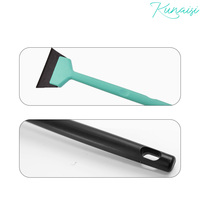 KUNAISI Raclette professionnelle légère en plastique et caoutchouc de haute qualité avec long manche, outil de teintage de vitres K-C-17 pour l'entretien automobile