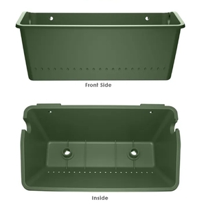 <strong>Wall</strong> <strong>Planters</strong> for <strong>Indoor</strong> Plants Greenwall Vertical Garden Plant Container Outdoor Vertical Green Plastic Box <strong>Wall</strong> <strong>Planter</strong> - Product Image 5