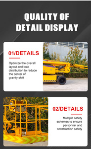 Neuer Diesel-Automatik-Hochhubkran 11,69 m – Mobiler Hubsteiger mit Dieselantrieb und Teleskopfunktion - Product Image 5