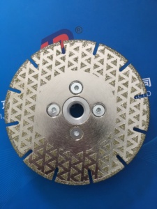 عملية ضغط ساخن مطلية بالكهرباء لقطع الرخام الماسي وشفرة قطع الرخام الممتازة - Product Image 2