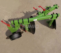 Charrue à disques montée sur tracteur agricole, vente chaude, outil de préparation du sol à haute efficacité