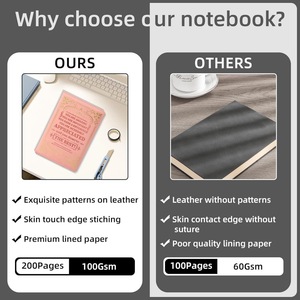 Cuaderno de Citas Inspiradoras, <span class=keywords><strong>Diario</strong></span> de Tapa Dura con Estampado Dorado, Cuaderno Motivacional para Personas - Product Image 6