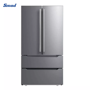 ตู้เย็นและตู้แช่แข็ง Smad หรือ OEM รุ่น DM-827WMU แบบเคียงข้างกันสำหรับใช้ในบ้าน - Product Image 2