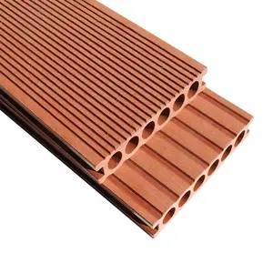 Eco-friendly garden cheap Price Outdoor Wooden Plastic Composites Wpc Board Laminated Decking Customized length