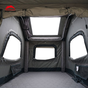 Tente de toit gonflable brevetée en aluminium à coque rigide en nid d'abeille, tente de <span class=keywords><strong>camping</strong></span> pour voiture, 2-3 personnes, croiseur aérien sauvage - Product Image 4