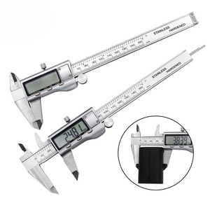 Pied à coulisse numérique 0-150 mm en acier inoxydable, outil de mesure électronique pour travaux de précision - Product Image 1