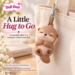 ตุ๊กตาคู่ซิลิโคนขนาด 4 นิ้ว รูปสัตว์ ตกแต่งกระเป๋า พวงกุญแจแมวน้ำ ดีไซน์ส่วนตัว ของขวัญคริสต์มาสสำหรับเด็ก - Product Image 3