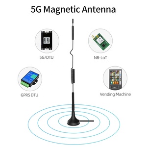 5G Alta ganancia Nuevos artículos 600-6000Mhz Antena Banda completa 5G Resorte + Oscilador Antena magnética Omni Antena magnética - Product Image 4