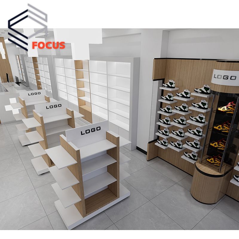 Vitrine Magasin Chaussure De Luxe Portoir De Chaussures