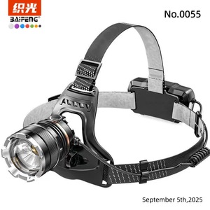 Linterna Frontal Baifeng LED Recargable de Aleación de Aluminio Ajustable para Pesca - Product Image 2