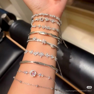 horse shoes <b>bracelet</b> 925 silver china wholesale market <b>bangle</b> good luck <b>bracelet</b> in sterling silver - Product Image 1