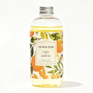 Huile <span class=keywords><strong>parfum</strong></span>ée en gros pour diffuseur à bâtonnets, senteurs agrumes et thé vert, huile essentielle <span class=keywords><strong>parfum</strong></span>ée pour diffuseur à bâtonnets domestique, huile de base pour diffuseur à bâtonnets - Product Image 1