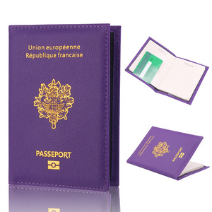 En gros <span class=keywords><strong>Pas</strong></span> <span class=keywords><strong>Cher</strong></span> En Cuir Pu Couverture De <span class=keywords><strong>Passeport</strong></span> <span class=keywords><strong>Personnalisé</strong></span> France Couverture De <span class=keywords><strong>Passeport</strong></span> <span class=keywords><strong>étui</strong></span> pour Femmes Et Hommes - Product Image 2