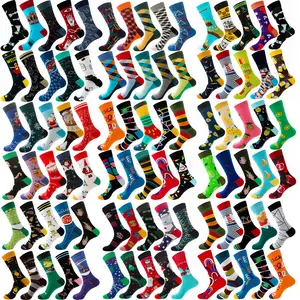 Jungen Nach Bunte Glückliche Männer Mode Kleid Dutzend Cartoon 10 Pairs Weihnachten Socken Geschenk Box