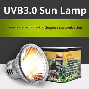 Lámpara de Cuarzo para Calentamiento y Aislamiento Térmico, UVB3.0, <span class=keywords><strong>Fisioterapia</strong></span>, Incubación, Cría de Reptiles, Aves, Pollos y Patos, Calcio - Product Image 2