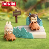Vente en gros – Figurine de scène 100 % authentique Pop Mart Labubu Game Series Macaron Blind Box