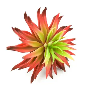 Venta de una gran decoración de crisantemo plantas verdes suculentas artificiales