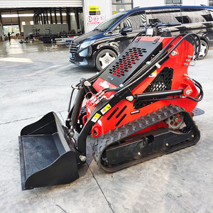 Conception compacte de chargeur de roue de chenille, petit chargeur coulissant de direction, petit <span class=keywords><strong>mini</strong></span> chargeur, essai agricole et forestier - Product Image 3