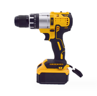 Usine 3 pièces ensemble d'alimentation Portable Impact Driver Combo Kit sans fil batterie au Lithium outil électrique perceuse à main Angle meuleuse clé