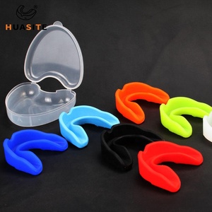 Protectores bucales para hombre OEM calidad HST Equipo de <span class=keywords><strong>Boxeo</strong></span> plástico de goma hecho en fábrica compras en línea con precio de fábrica - Product Image 1