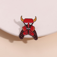 Dark Lord Red Robot Broche Futurama Metal Badge Ropa Accesorios Regalo