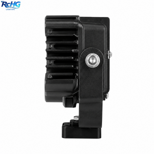 Luces LED Todoterreno RCHG S4 Súper Brillantes de 220W y 12V con DRL <span class=keywords><strong>Halo</strong></span> Combo Spot <span class=keywords><strong>Flood</strong></span> para Montaje en Pilar A y Parachoques, Ajuste Universal - Product Image 6
