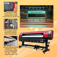 Impresora Eco Solvente de 320cm Cortador de Impresora Eco Solvente de 64 pulgadas I3200 Dx5 Dx7 Wit Color Eco Solvente 3,2 M Impresora Timing Blet