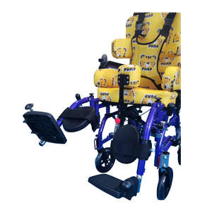 Silla de Ruedas Ortopédica para Niños con Parálisis Cerebral |   Estabilidad Mejorada con Correas de Fijación al Vehículo y Soportes Ajustables - Product Image 4