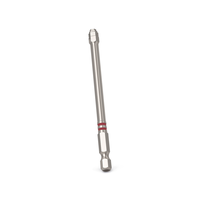 TOOLJOY Lot de 6 embouts de tournevis hexagonaux en acier S2, magnétiques, antidérapants, anti-torsion, pour perceuse à percussion, pour assemblage d'armoires, OEM