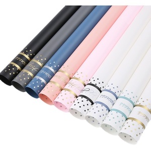 Nhà Máy Tùy Chỉnh Hàn Quốc Đồng Bằng Giấy Hoa Tươi Giấy Gói Cho Valentine Của Ngày Hoa Bó Hoa Giấy Gói Giấy Bìa - Product Image 4