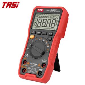 Multimètre numérique TASI TA801C, 9999 affichages, gamme automatique, testeur AC/DC avec écran LCD rétroéclairé et lampe torche - Product Image 5