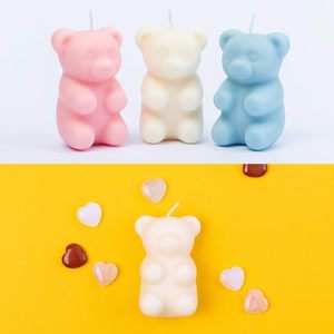 Bear Series Shaped <b>Candles</b> Birthday <b>Gift</b> Handmade Scented <b>Candle</b> Room Decoration Home Decor <b>Candle</b> - Product Image 2