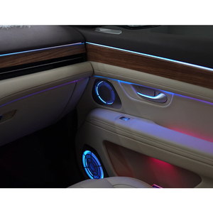 Kit d'éclairage ambiant RGBIC pour voiture AITO M7 2022-2025, décoration d'ambiance intérieure, contrôle par application Bluetooth, bande lumineuse LED - Product Image 2