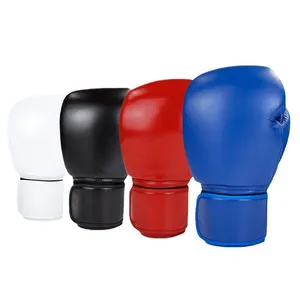 Gants d'entraînement de boxe en gros Gants de boxe en cuir personnalisés pour adultes Fitness