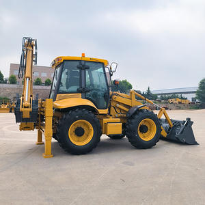 Fabricante TDER mini cargadora de ruedas delanteras Diesel 4x4 2,5 Ton retroexcavadora para la venta - Product Image 5