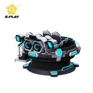 Star <span class=keywords><strong>Space</strong></span> Machine VR à 360 degrés Nouveau simulateur d'OVNI à 5 sièges Réalité virtuelle 9D Magic pour une utilisation en extérieur Fabricant d'usine direct - Product Image 2