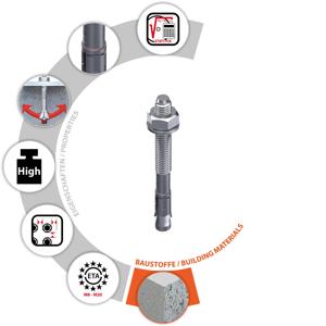 Tox Bolt Anchor S-Fix บวก M12x220/128 + 143มม - Product Image 3
