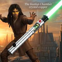 Pedang Laser Nexussabers Metal Hilt Kunlan Gaya Baru Laris Manis, Ayunan Halus, untuk Penggemar Star Wars dan Hadiah Cosplay