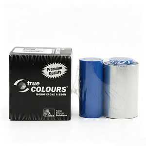 Ruban argenté métallique 800015-107 1000 images compatible avec les imprimantes de cartes d'identité Zebra P300C P310i <span class=keywords><strong>P310C</strong></span> P330i P400C P420C P520i P720C - Product Image 4