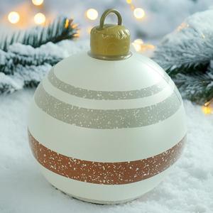 <b>Large</b> PVC Inflatable Christmas Decorative Balls Outdoor Giant <b>Ornaments</b> UV Printed 6-Color Christmas Tree Hanging Decor - Product Image 3