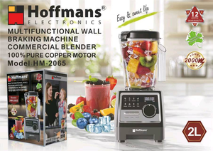 เครื่องบดอเนกประสงค์รุ่นใหม่ Hoffmans HM-2065 <span class=keywords><strong>2</strong></span> in 1 ขนาด <span class=keywords><strong>2</strong></span> ลิตร 2000 วัตต์ หน้าจอดิจิตอล สำหรับใช้ในครัวเรือน - Product Image 6