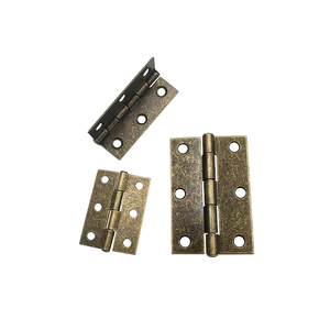 Nieuwe Chinese stijl ijzeren vlakke scharnieren <span class=keywords><strong>2</strong></span> inch <span class=keywords><strong>2</strong></span>,5 inch <span class=keywords><strong>3</strong></span> inch antiek brons vouwscharnieren voor kastdeuren gemaakt in China - Product Image 1
