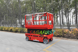 Plataforma Elevadora Eléctrica Pequeña Autopropulsada para Trabajo Aéreo en Fábricas y Talleres - Product Image 3